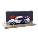 Voiture miniature de collection - spark - ford sierra rs cosworth - rallye lombard rac 1989 - blanc / ...