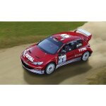 Voiture miniature - heller - peugeot 206 wrc 03 - garon - enfant - plastique