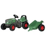 Voiture miniatures - rolly toys - rollykid fendt 516 vario - jaune - enfant - plastique
