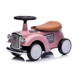 Porteur enfant voiture r�tro classic 1930 - porteur b�b� 1 � 3 ans - rose - klaxon & coffre - aide � ...