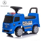 Porteur enfants de police - mercedes antos - 1  3 ans - bleu