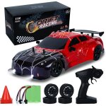 Voiture rc drift 1:14 monster truck acc�l�rateur proportionnel 4wd lumi�re adulte / enfant
