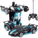 Voiture t�l�command� robot2 en 1 robot jouets voiture transformablerc 2. 4ghz voitur radiocommand�e360�rotatio ...