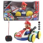 Voiture tlcommande mario - modle de kart - jouet pour enfants - lumire de musique  induction