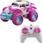 Voiture t�l�command�e tout - terrain rose exost mini pixie - format mini 14 cm - d�s 5 ans
