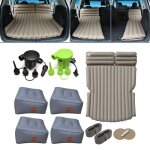 Voiture en tissu / m�nage + tabouret � 4 marches 6 ports 6 / 4 rapport matelas gonflable de voyage multifoncti ...