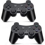 Volant jeux video manette pour ps3 sans fil 2 pces bluetooth contrleur pour playstation 3 compatible ...