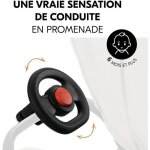 Volant pour poussette - hauck - avec klaxon - d�s 6 mois - noir
