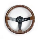 Volant - racing - classic - noir - matire synthtique - pour voiture