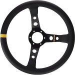 Volant racing - momo - mod. 07 - Ø 35 cm - couleur noir Volant racing - momo - mod. 07 - Ø 35 cm - couleur noir