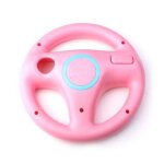 Volant pour wii - marque - mod�le - couleur rose - compatible wii - accessoire de jeu