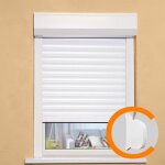 Volet roulant h155 x l120 cm pvc recoupable en largeur et hauteur - man?uvre manuelle sangle - coloris ... Volet roulant h155 x l120 cm pvc recoupable en largeur et hauteur - man?uvre manuelle sangle - coloris ...