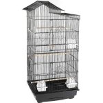 Voli�re perruche cage oiseaux pour perroquet / calopsitte �l�gante / canaries 46 * 35. 5 * 99cm m�tal ...