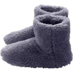 Volking chauffe - pieds lectrique chaussures chauffantes usb en peluche douce chaussures de chauffage ...
