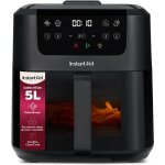 Vortex compact noir - friteuse � air chaud 5 l format familial 4 en 1 - air fryer s�chage cuisson r�chauffage ...