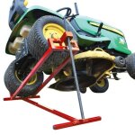 Vounot cric lve tracteur tondeuse 400 kg max - tlescopique 78  98 cm de long - hauteur jusqu 60 ...
