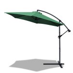 Vounot® parasol déporté inclinable 3m vert - rotatif 360° - inclinaison réglable - manivelle anti - retour ... Vounot® parasol déporté inclinable 3m vert - rotatif 360° - inclinaison réglable - manivelle anti - retour ...