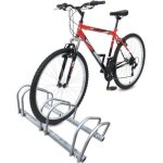 Vounot rtelier range vlos - support pour 3 vlos - mural ou au sol - porte - vlo en acier revtu