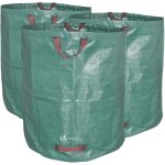 Vounot lot de 3 sac  dchets de jardin 272l - 50kg max - 3 poignes renforces - rutilisables et rsistants ...