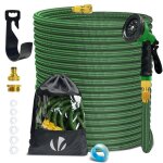 Vounot� tuyau darrosage extensible renforc� 45m vert - 10 modes - raccord et sac de rangement inclus ...