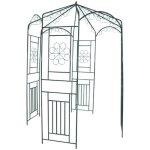 Voûte de jardin vie en extérieur arches treillages pergolas de jardin voûte de jardin 250 cm vert foncé ... Voûte de jardin vie en extérieur arches treillages pergolas de jardin voûte de jardin 250 cm vert foncé ...