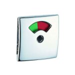 Voyant pour fléau targette - vachette - 221 percé - chromé - fixations invisibles Voyant pour fléau targette - vachette - 221 percé - chromé - fixations invisibles