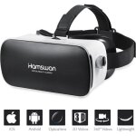 Vr casque de ralit virtuelle lunettes 3d vr pour 3d films et jeux compatibles avec iphone xs / x / ...