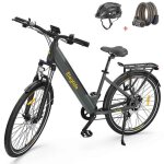Vtc lectrique eleglide t1 step - thru vlo lectrique 250w 36v moteur 13ah batterie amovible 27. 5 pouces ...