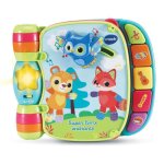 Vtech baby - super livre enchant des baby loulous - bleu