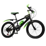 Vtt 20 (vert) - v�lo de montagne 20 pouces - v�lo de fitness - vtt pour enfants - vtt en acier au carbone ...