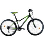 Vtt - everest - 26 18 vitesses power - cadre noir