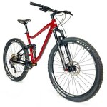 Vtt musculaire tout suspendu leader fox trion 2022 tigre - rouge - adulte - homme