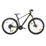 Vtt - sprint apolon - 27. 5x440 - alivio 3x9 - noir / neon vert