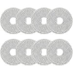 Vuszr lot de 8 chiffons de nettoyage pour ecovacs deebot x2 / t20 / t30 / t50 pro omni pour xiaomi x20 ...