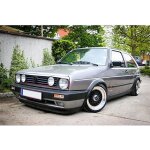Pour vw golf 2 extension rajout capot lame suprieur pour calandre 16v 1984 - 1991