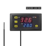 W3230 12v dc - mini r�gulateur de temp�rature kt3003 w3230 thermostat de chauffage - refroidissement ...