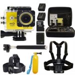W9 2. 0  wifi 1080p 32 go sport pro action camra bike helmet cam yellow