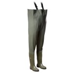 Waders dunlop chest neptuno pvc - vert - homme - pche