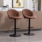 Wahson tabouret bar lot de 2 tabouret bar réglable chaise bar haute avec pieds en métal pour cuisine ... Wahson tabouret bar lot de 2 tabouret bar réglable chaise bar haute avec pieds en métal pour cuisine ...