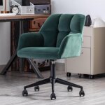 Wahson chaise de bureau pivotante en velours rglable en hauteur  domicile chaise pour salon ou conference ...