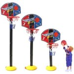 Wangirl enfants basketball hoop panier de basket sur pied hauteur rglable portatif enfant basket jouet ...