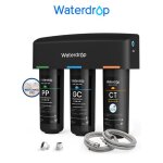 Waterdrop tsa syst�me de filtre � eau sous �vier 3 �tapes de filtration deau de grande capacit� certifi� ...