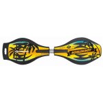 Waveboard - schildkr�t - mod�le good vibes - jaune - roues pivotantes 360� - abec7