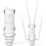 Amplificateur wifi - wavlink - ac1200 - dual - band 2. 4 + 5g - 4 antennes 7 dbi - rsistant aux intempries ...