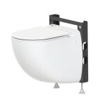 Aquacompact wall - wc suspendu broyeur intgr - fabrication franaise
