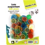 Pions loto magn�tiques - wdk asia - 100 pions - mixte - a partir de 6 ans - int�rieur