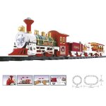 Web2o train lectrique de nol - son et lumire - dcoration de nol train avec wagon anims et rails ...