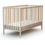 Webaby - lit bb en bois 60x120 one htre brut - taille unique