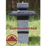 Wehmann fontaine solaire asie zengarten fontaine lot complet pour jardin et terrasse jour et nuit !!! ...