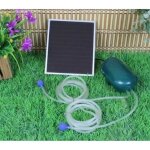 Wehmann solaire puissance double pompe pour aération 200 l / h aérateur pour Étang pour jour et nuit Wehmann solaire puissance double pompe pour aération 200 l / h aérateur pour Étang pour jour et nuit